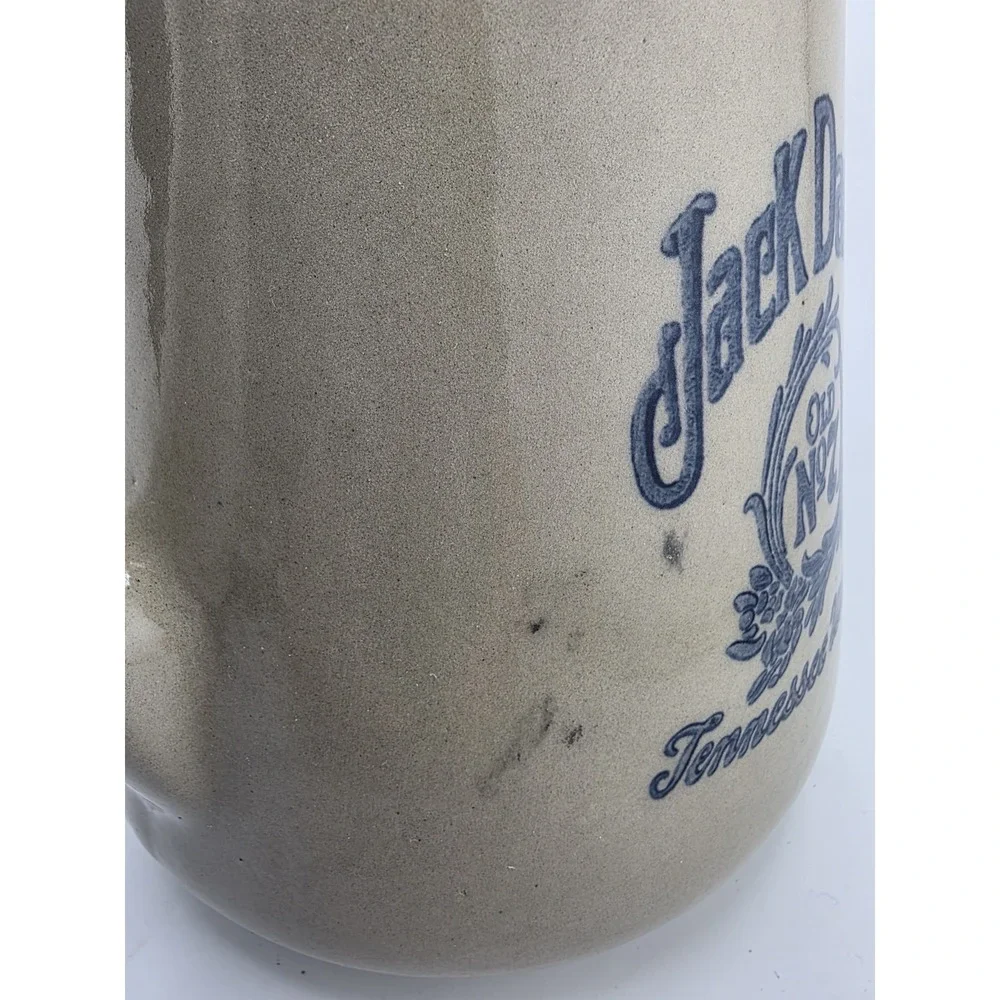Jack Daniel's Old No 7 Tennessee Whiskey Stoneware Pitcher Pottery VTG Barware - Picture 7 of 7